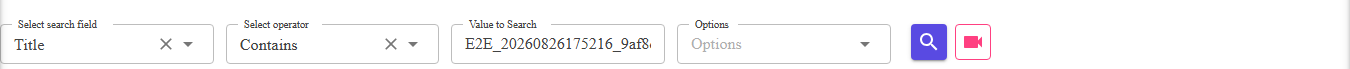 The search bar on the Sales page